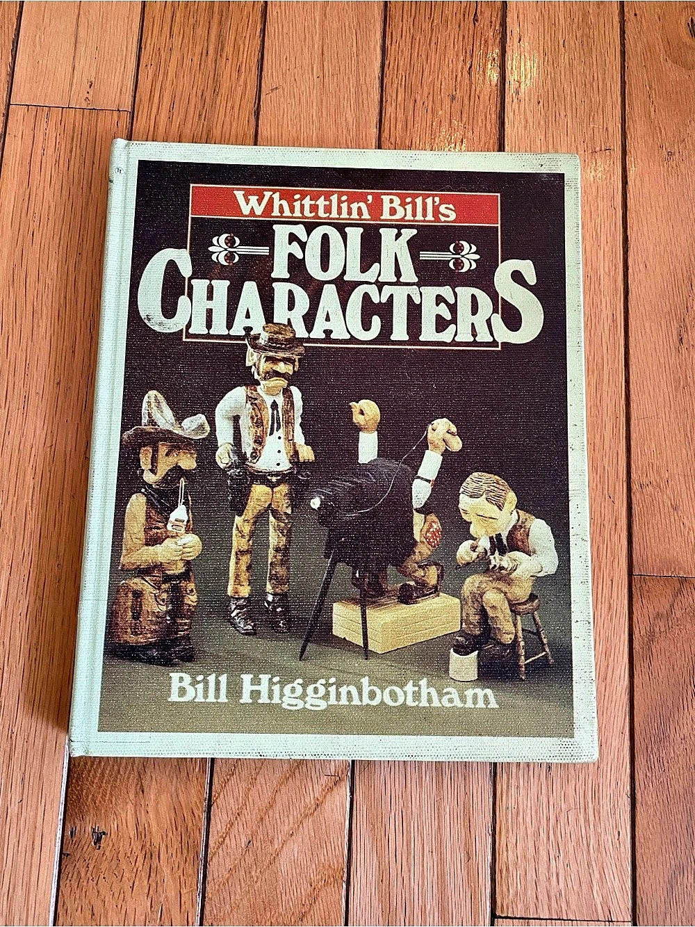 Sterling Publishing Co. Inc. Whittlin' Bill's Folk Characters. Illustrated Print